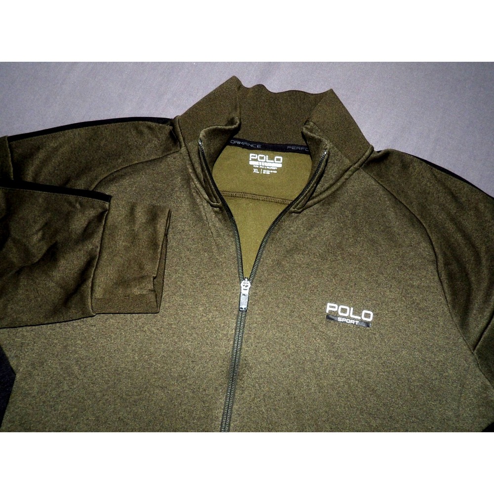 Ralph Lauren POLO SPORT Performance Thermo-Vent‎ Zip-Up Athletic Jacket Men's XL